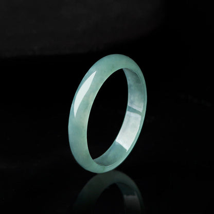 Mythstone Natural Jade Prosperity Protection Ring