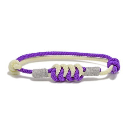 MythStone Simple Design King Kong Knot Strength Braid String Bracelet