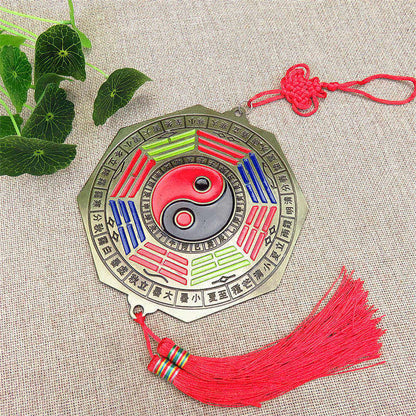 Mythstone Feng Shui Bagua Map Chinese Knotting Harmony Energy Map Mirror