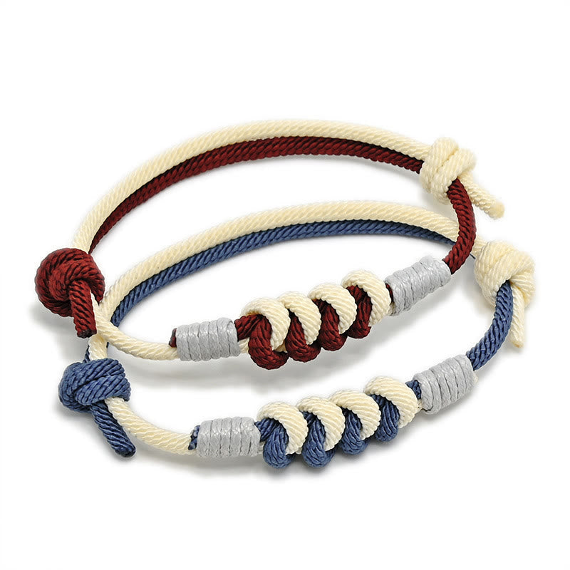 MythStone Simple Design King Kong Knot Strength Braid String Bracelet