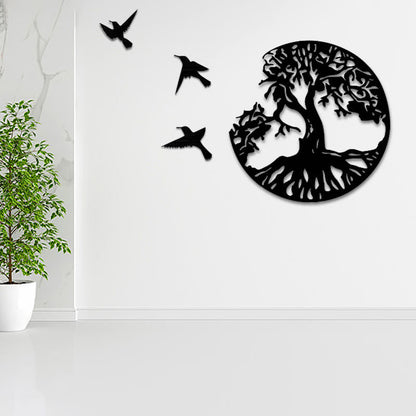 Mythstone Tree of Life Birds Creation Wall Art