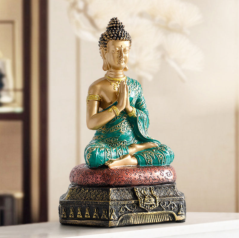 Mythstone Buddha Compassion Resin Statue Decoration