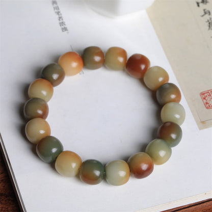 Mythstone Colorful Bodhi Seed Peace Wisdom Bracelet