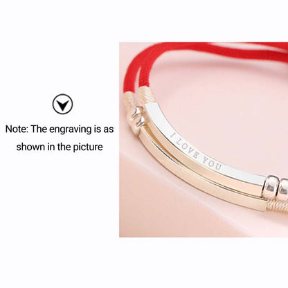 Mythstone 925 Sterling Silver Red String Layered Braid Bracelet