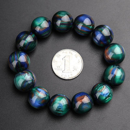 MythStone Colorful Sea Willow Mala Positive Bracelet Ring