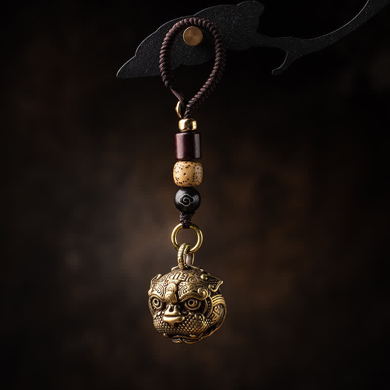 Mythstone PiXiu Wealth Copper Key Chain