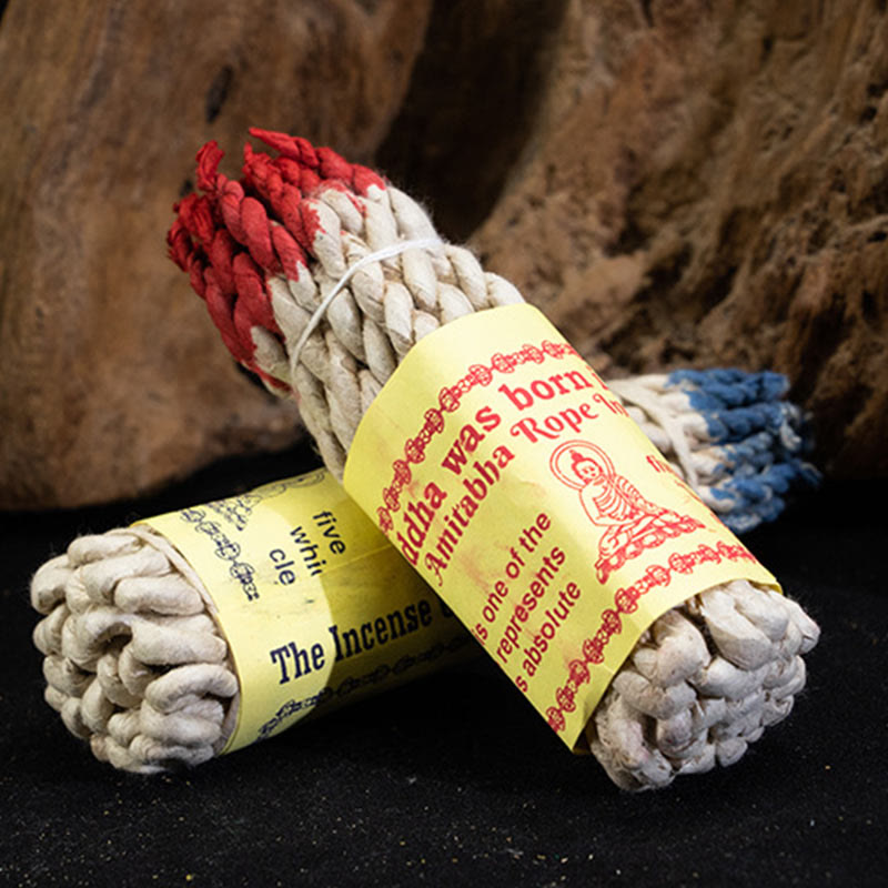 Mythstone Nepal Rope Incense Purify Healing Meditation Incense