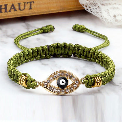 MythStone Evil Eye Keep Away Evil Spirits String Bracelet