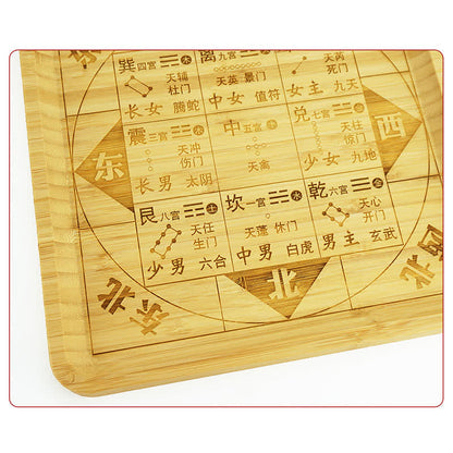 Mythstone Feng Shui Bamboo Bagua Map Harmony Energy Map