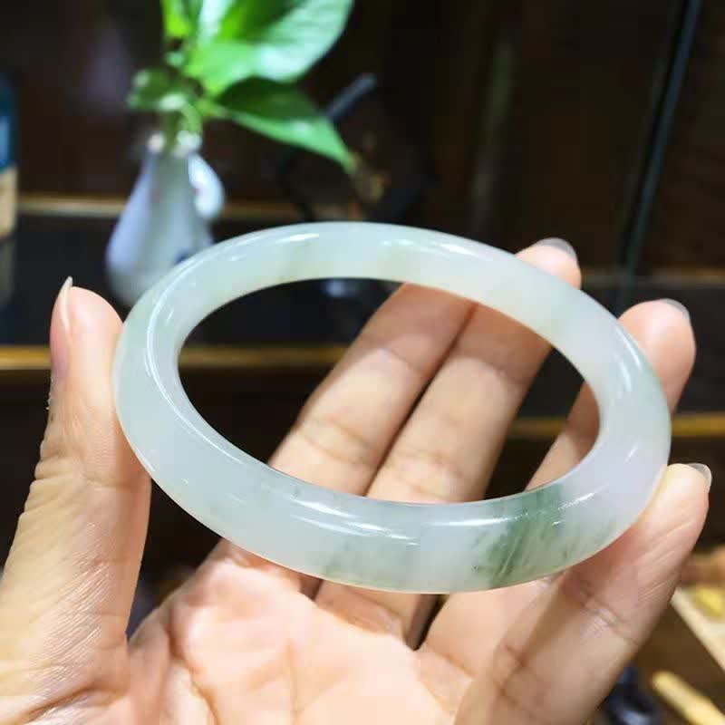 Mythstone Jade Abundance Luck Blessing Bracelet Bangle