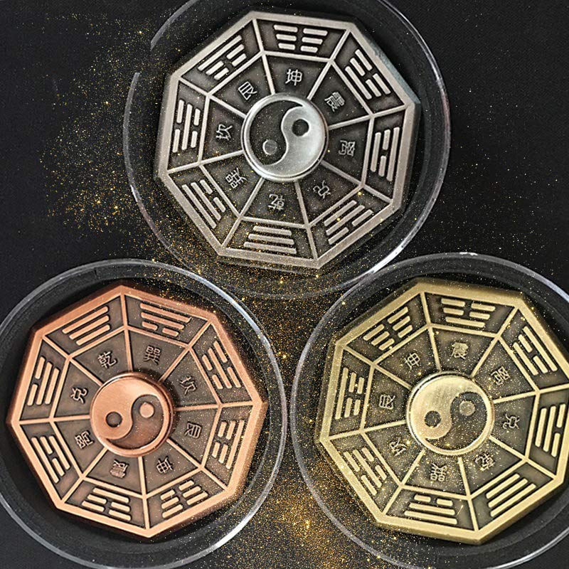 Mythstone Fidget Spinner Blessing Tai Chi Finger Hand Spinner Decoration