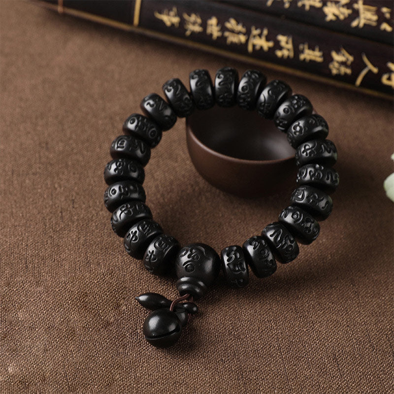 MythStone Tibetan Lightning Strike Wood Protection Bracelet