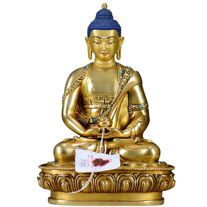 Mythstone Shakyamuni Compassion Copper Statue Decoration