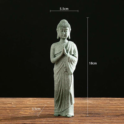 Mythstone Tibetan Meditation Contemplation Buddha Serenity Compassion Statue Figurine Decoration