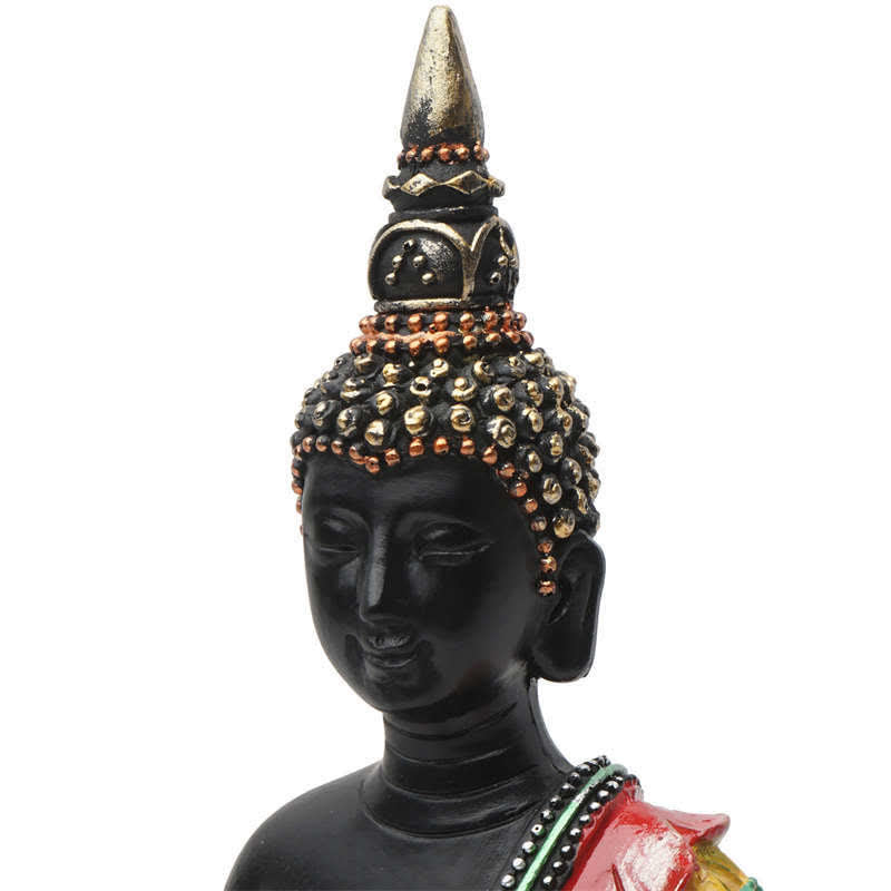 Mythstone Thai Buddha Serenity Resin Statue Decoration