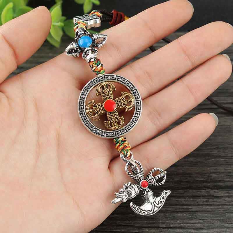 Mythstone Tibet Vajra Spiritual Power Car Hanging Decoration