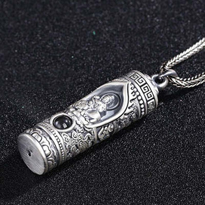 Mythstone Chinese Zodiac Natal Buddha Projection Prosperity Necklace Pendant