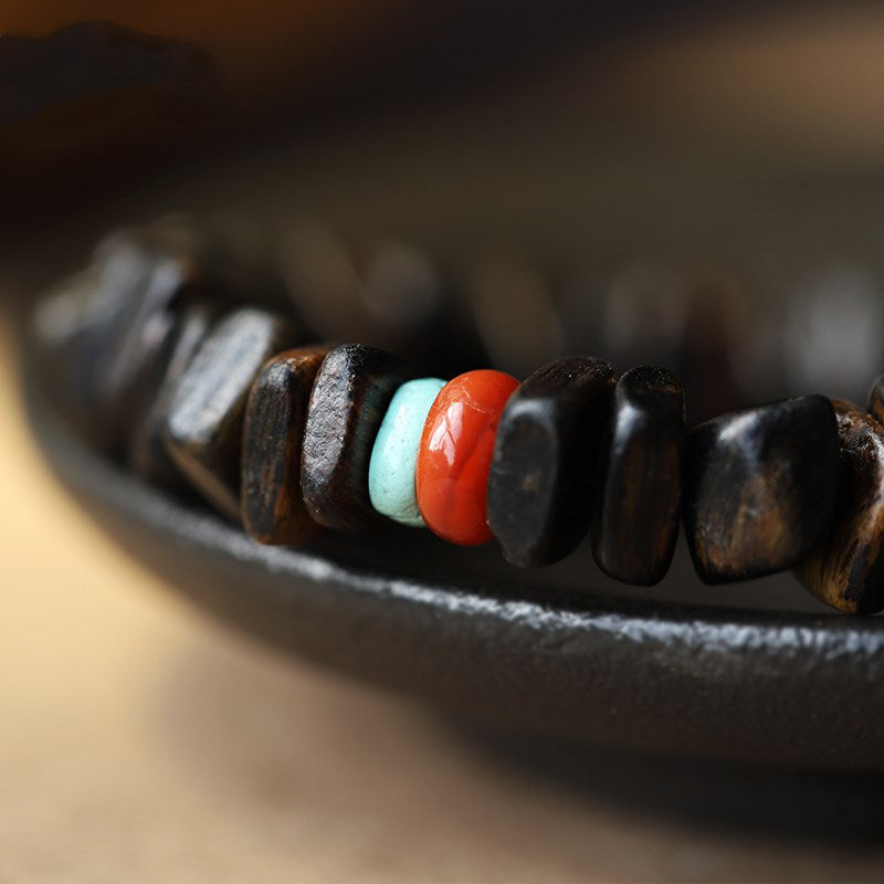 Mythstone Agarwood Red Agate Balance Bracelet