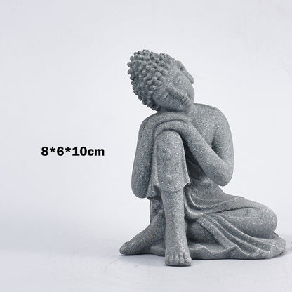 Mythstone Sitting Meditation Buddha Blessing Compassion Decoration