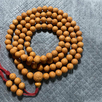 Mythstone 108 Mala Beads Nepal Bodhi Seed Luck Wealth Tassel Bracelet