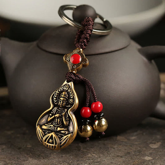 Mythstones  Mahasthamaprapta Bodhisattva Buddha Blessing Keychain