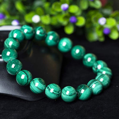 Mytthstone Natural Malachite Protection Calmness Bracelet