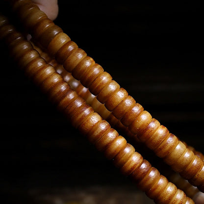 Pulsera de equilibrio con 108 cuentas de Mala tibetano de hueso de yak, PiXiu, Dzi, nueve palacios y ocho diagramas 