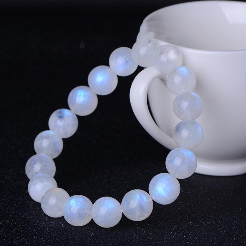 MythStone Natural Moonstone Prosperity Bracelet