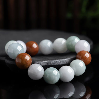 Mythstone Natural Jade Healing Protection Bracelet