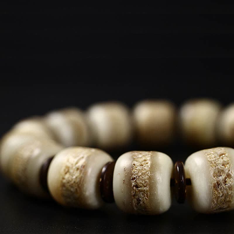 Mythstone Tibetan Yak Bone Strength Balance Bracelet