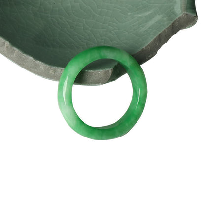 Mythstones  Jade Abundance Luck Ring