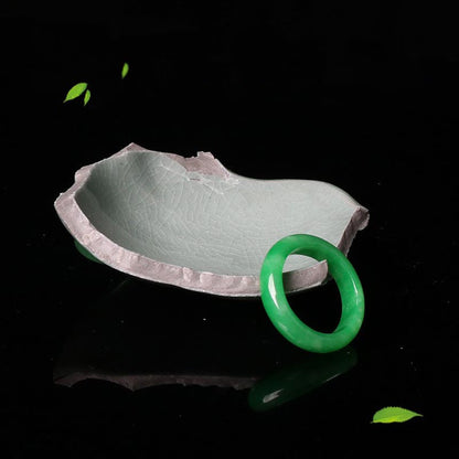 Mythstones  Jade Abundance Luck Ring