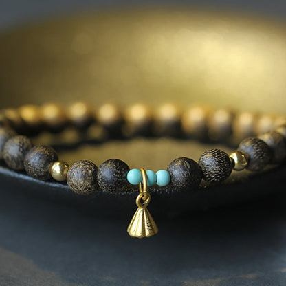 Mythstone Agarwood Lotus Strength Bracelet