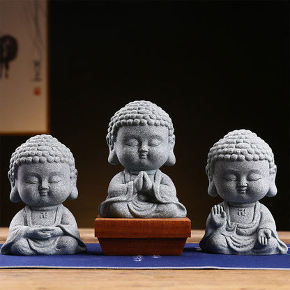 Mythstone Meditation Praying Buddha Compassion Serenity Home Decoration