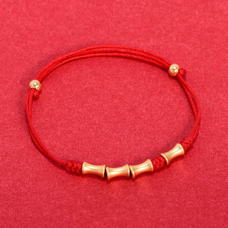 Mythstone 925 Sterling Silver Bamboo Design Protection Luck Braided Bracelet