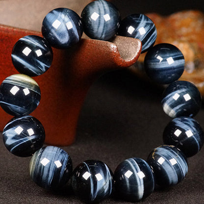 Mythstone Natural Tiger Eye Balance Strength Bracelet