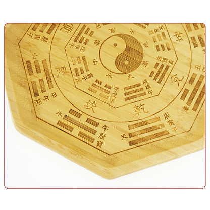 Mythstone Feng Shui Bamboo Bagua Map Harmony Energy Map