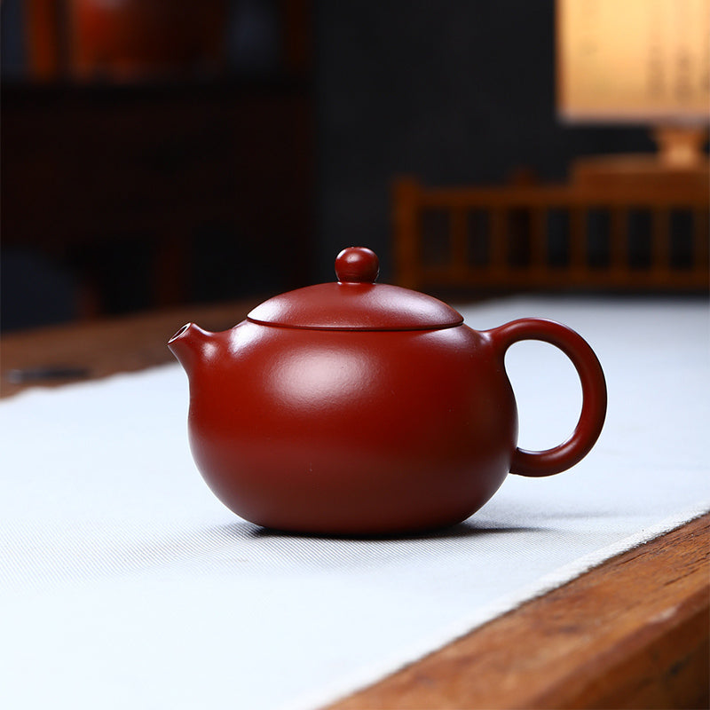 Mythstone Vintage Xishi Teapot Purple Clay Kung Fu Teapot 240ml