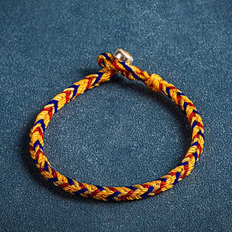 Mythstones "May you be safe and sound all year round" Lucky Multicolored Bracelet - Image 7