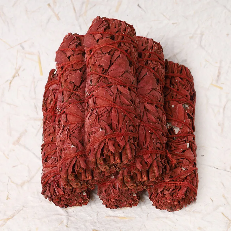 Mythstone Dragon's Blood Sage Smudge Stick for Home Negative Energy Cleansing Incense Healing Meditation Rituals - Image 9