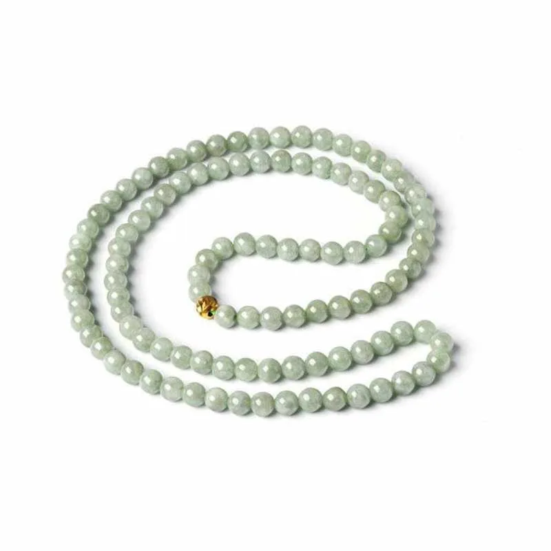108 Beads Jade Luck Bracelet Mala - Image 10