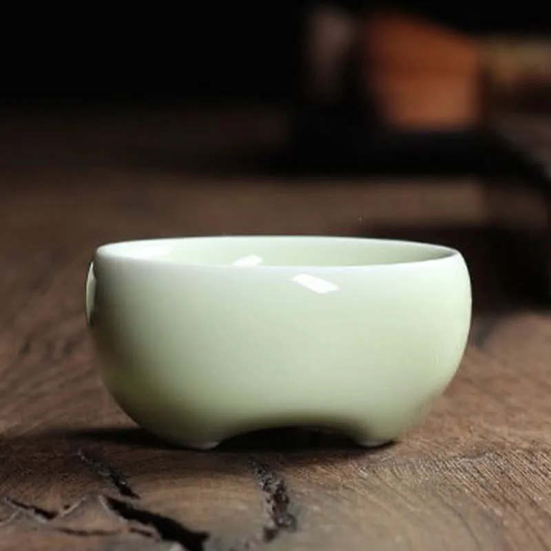 Mythstone Colorful Koi Fish Ceramic Teacup Kung Fu Tea Cup Bowl - Image 42