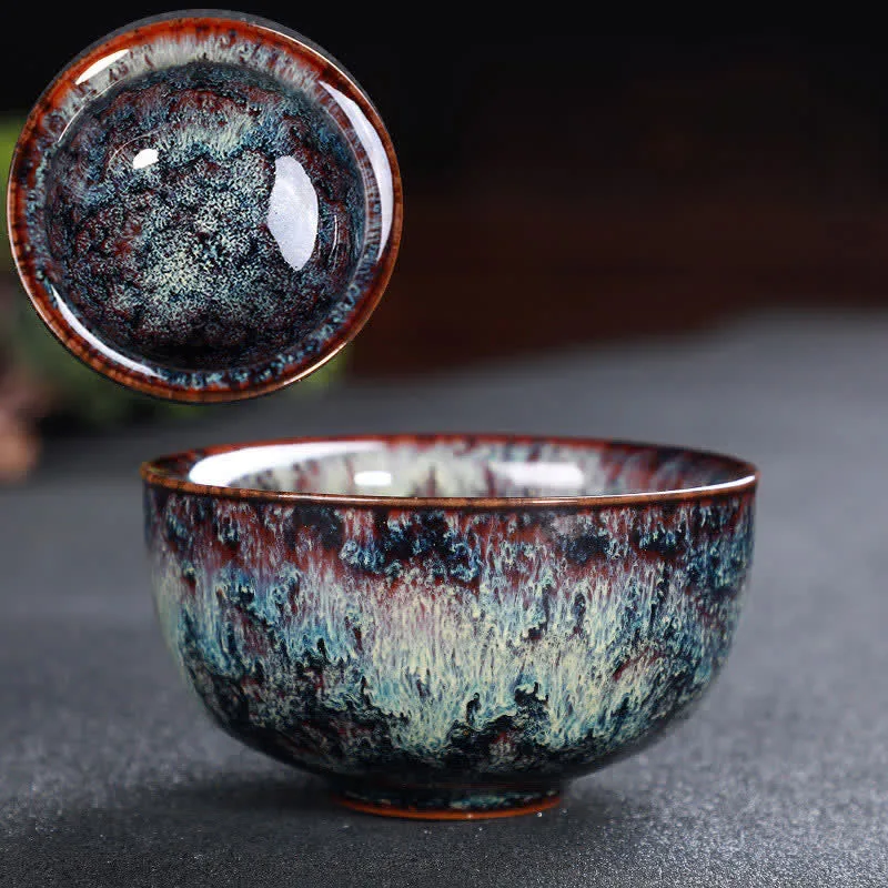 Mythstone Colorful Ceramic Teacup Home Office Tea Cups - Image 39