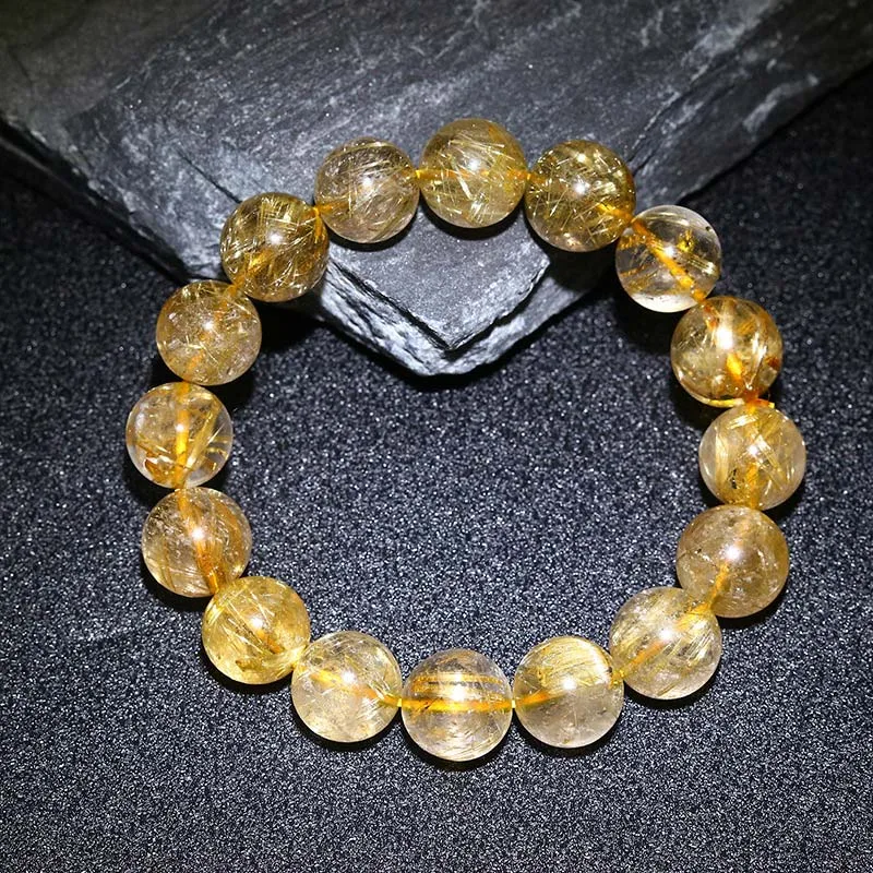 Natural Citrine Happiness Blessing Bracelet - Image 2
