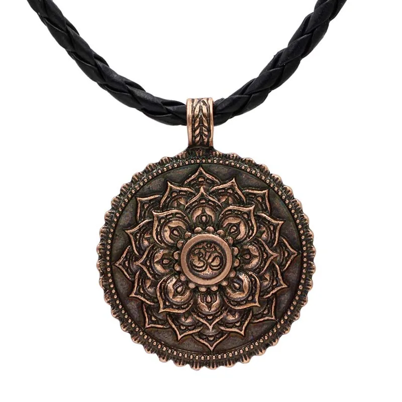 Six True Words Love Peace Flower Pattern Necklace - Image 18