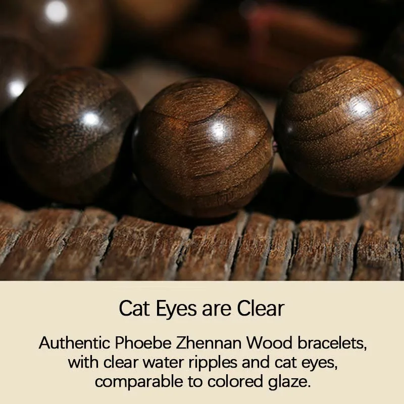 Mythstone Rare Phoebe Zhennan Wood Spirituality Blessing Bracelet - Image 18