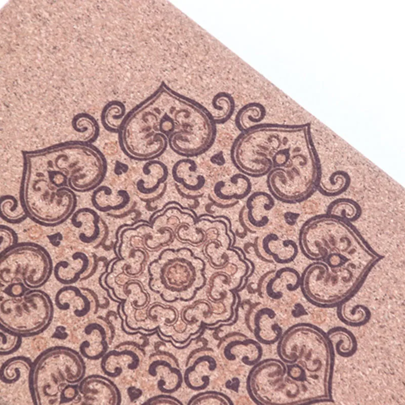 Mythstone Tibetan Mandala Mindful Yoga Cork Block - Image 14