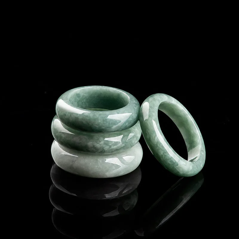 Mythstone Natural Jade Abundance Healing Ring - Image 10