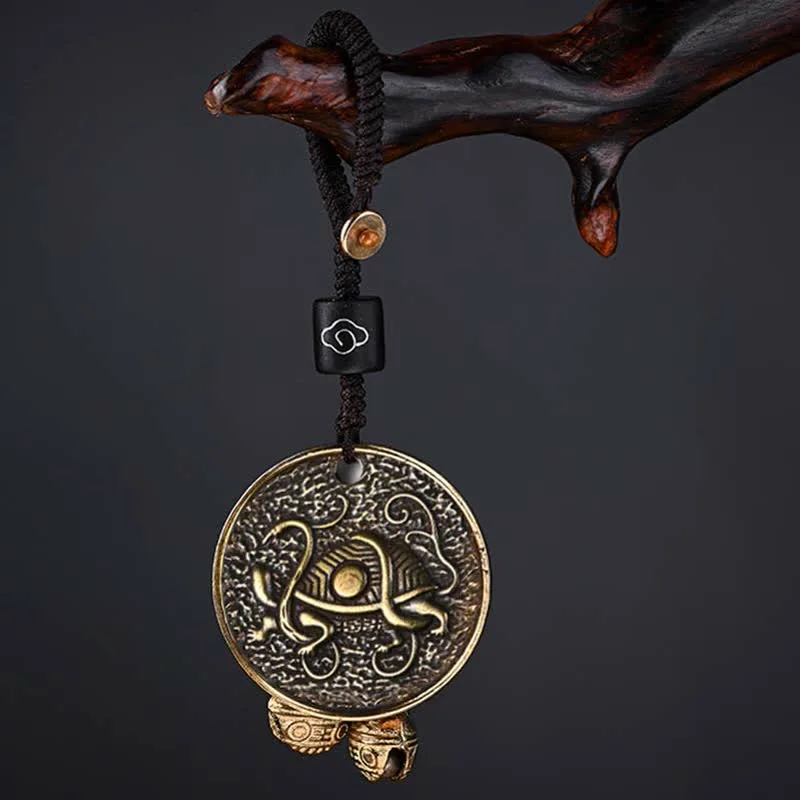 Mythstone Four Symbols Azure Dragon White Tiger Vermilion Bird Black Tortoise Key Chain - Image 9