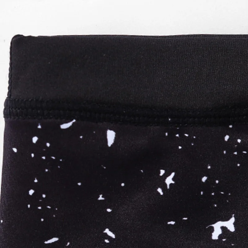 Mythstone Lines Weeds Sakura Flowers Black Tree Print Pants Sports Fitness Yoga Leggings Women's Yoga Pants - Image 15